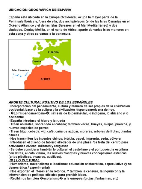 Ubicación Geográfica de España