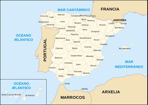 Ubicacion Geografica De Espana   SEONegativo.com