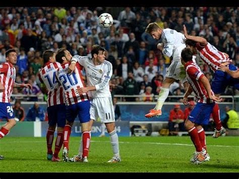UCL Final Real Madrid vs Atletico Madrid  4 1  Sergio ...