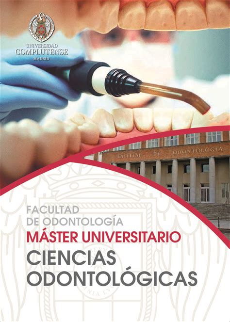 UCM Máster Universitario en Ciencias Odontológicas
