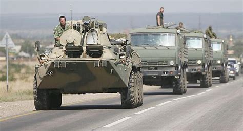Ucrania: OTAN mostró imágenes que probarían la invasión militar rusa ...