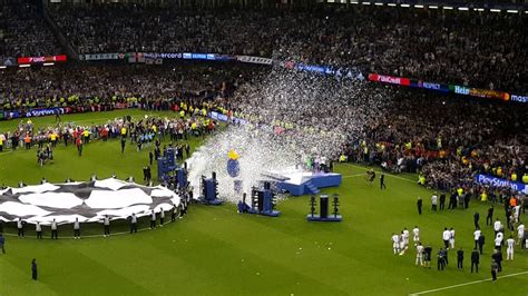 UEFA Champions League Final 2017, Cardiff, Trophy ...