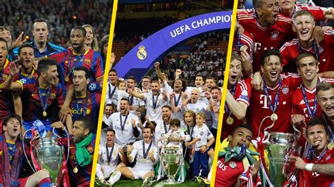 UEFA Champions League Winners List II 1956 2016 II   YouTube
