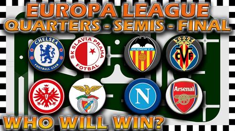 UEFA Europa League 2018/19 Predictions Quarter Finals to ...