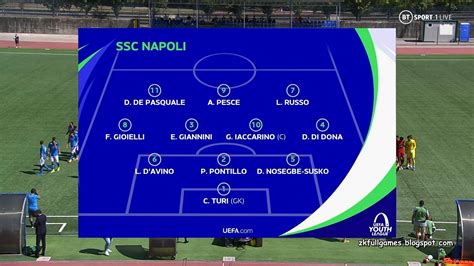 UEFA Youth League 22/23   Napoli vs Liverpool   07/09/2022