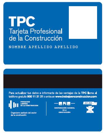 UGT Pozoblanco: Tarjeta Profesional de la Construcción  TPC