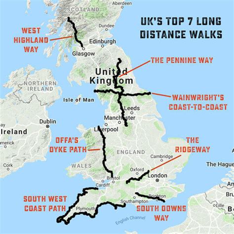 UK s Top 7 Long Distance Walks | WildBounds