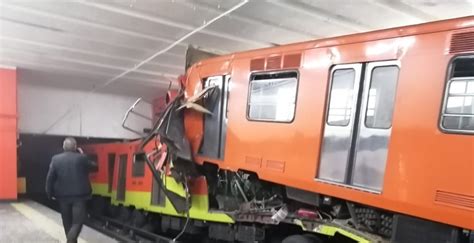 ¡ÚLTIMA HORA! Chocan trenes del Metro en la CDMX; un muerto y 41 ...