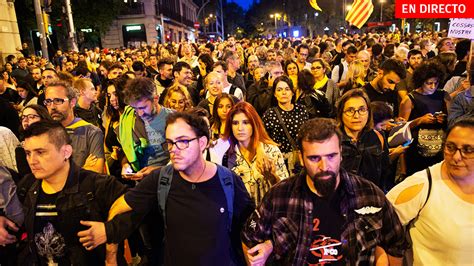 Última hora de Cataluña hoy, en directo: Concentraciones e incidentes ...