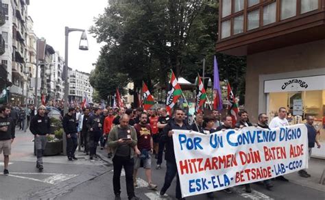 Última hora de la huelga del metal en Bizkaia hoy 20 de junio 2019: En ...