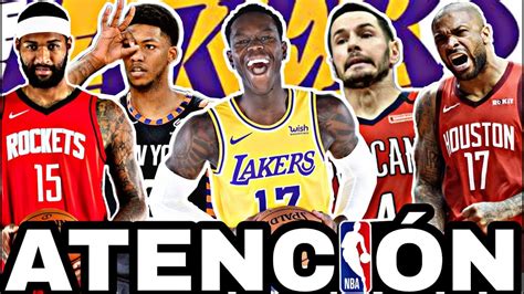 ÚLTIMA HORA!!!  LAKERS, FICHAJE, TRASPASO y GRANDES NOVEDADES ...