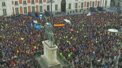 Última hora: los taxistas  petan  Madrid en su octavo día de huelga