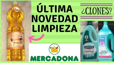 ÚLTIMA NOVEDAD LIMPIEZA MERCADONA + CLON LIMPIEZA DE ...