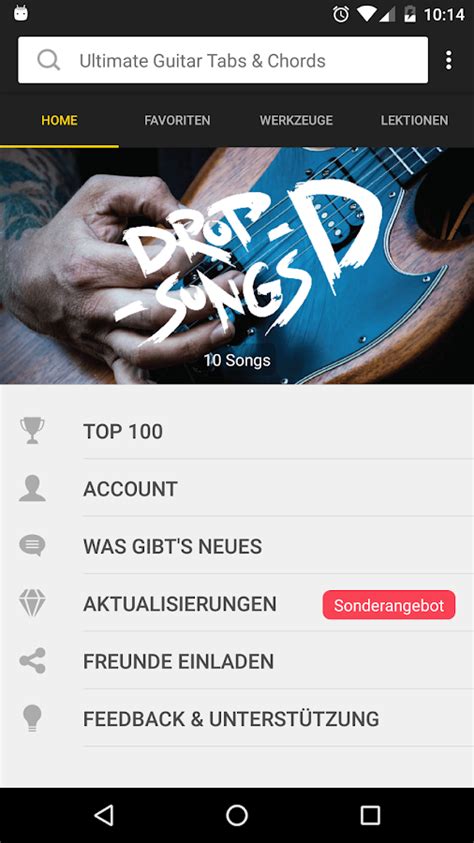 Ultimate Guitar Tabs & Chords – Android Apps auf Google Play