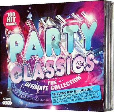 Ultimate Party Classic Hits 5 CD Original Recording of 60s 70s 80s 90s ...
