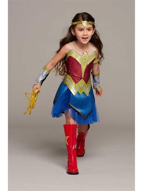 Ultimate Wonder Woman Costume for Girls | Wonder woman costume, Wonder ...