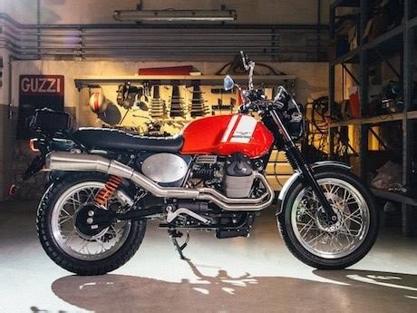 Umgebautes Motorrad Moto Guzzi V7 II Special von Gill ...