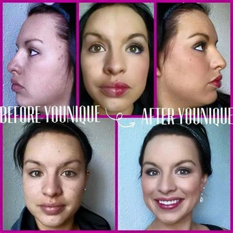 Un antes y despues. | Productos younique, Younique