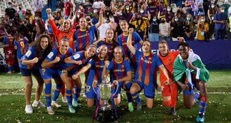 Un Barça femenino de leyenda: Conquista su octava Copa… ¡y el triplete ...