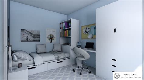 Un dormitorio juvenil de Ikea por apenas 700 euros ⋆ El Norte en Casa