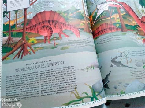 Un gran Atlas de Dinosaurios. Vive una aventura en el mundo ...