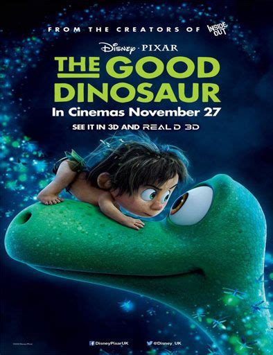 Un gran dinosaurio  2015  Online | The good dinosaur, New movie posters ...