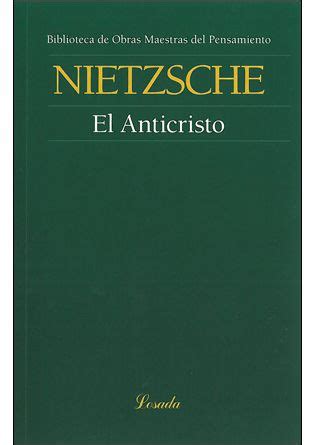 Un libro al día: Friedrich Nietzsche: El Anticristo