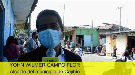 Un llamado a la prevención,alcalde de Cajibío.   YouTube