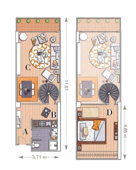 Un loft de 58 m² dividido en dos alturas | Arquitectura ...