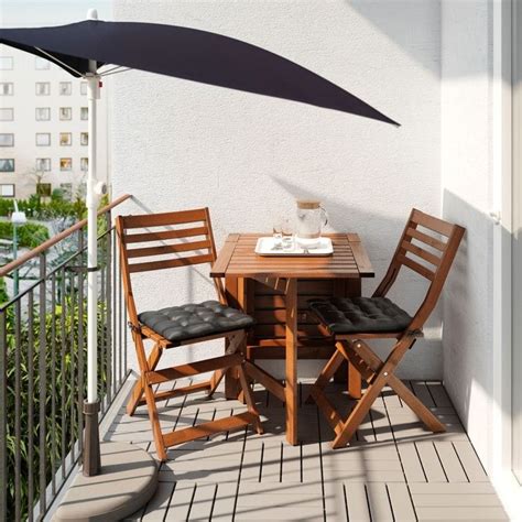 Un parasol de balcon sur pied | Patio ikea, Idée déco terrasse ...