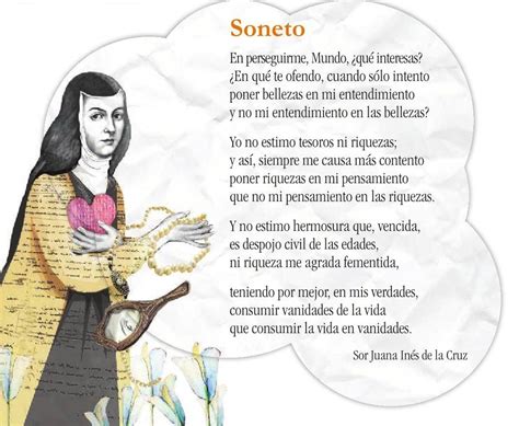 un poema de la señora Juana Inés de la Cruz   Brainly.lat