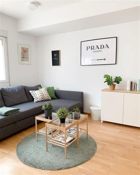 Un salón #ikea para un #apartamentoAirbnb en Valencia | Ikea ...