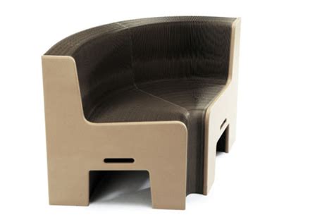 Un sofá de cartón: flexible, reciclado y extensible | Blickers