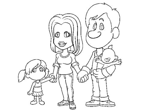 Una familia feliz facil para dibujar   Imagui