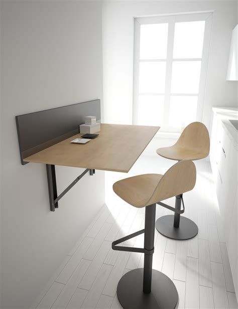 Una mesa abatible ideal para los espacios más pequeños