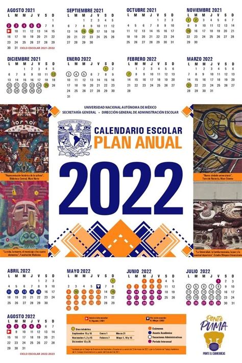UNAM: así es el calendario oficial para el ciclo 2021 2022