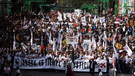 Unas 90.000 personas participaron en marcha por Tlatelolco en México ...