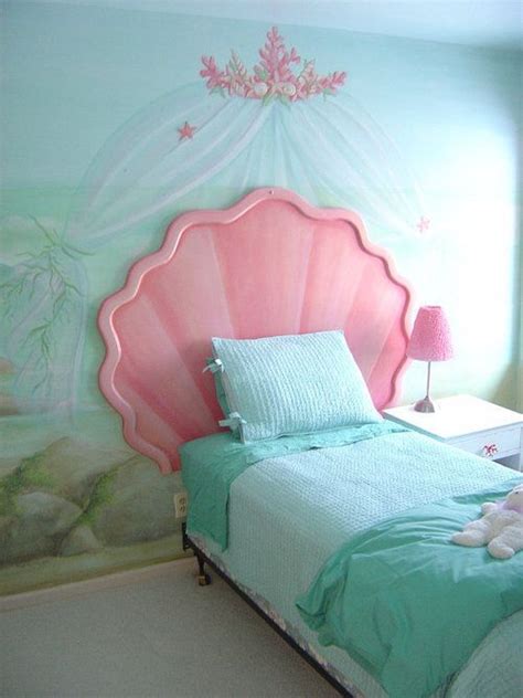 Under the sea seashell bed frame in 2019 | Little mermaid ...