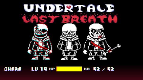 Undertale last breath  Final update  | Sans full fight ...