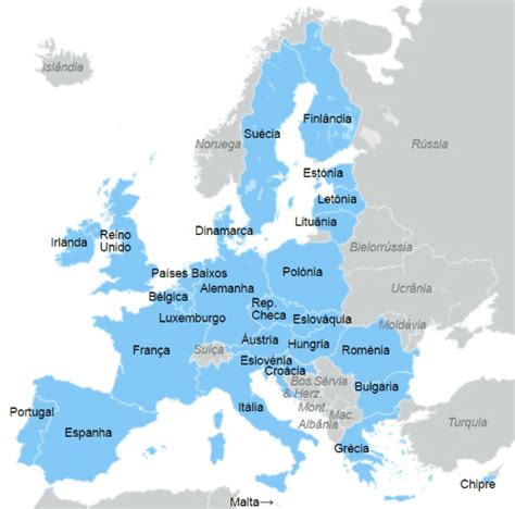 União Europeia   países, objetivos, características e ...