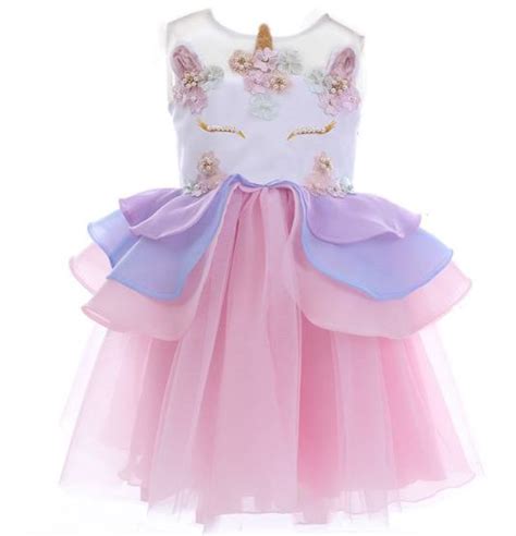 Unicorn Dress | Disfraz de unicornio, Vestidos para niñas ...