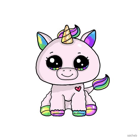 «Unicornio   Kawaii» de ascheb | Redbubble