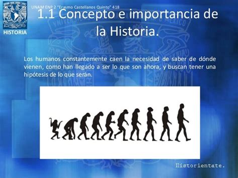 Unidad 1  Introducción a la ciencia de la Historia