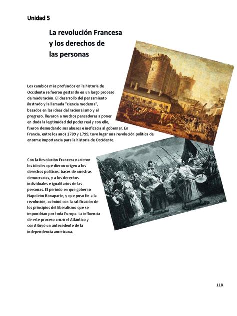 Unidad 5 Historia y Geografía | Revolución francesa | Napoleón