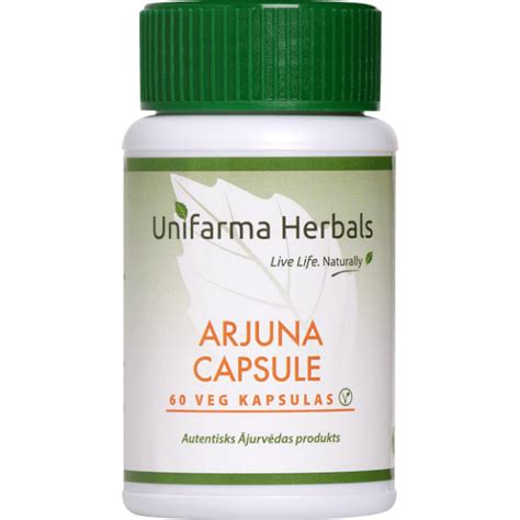 Unifarma Herbals Arjuna Veg_Capsules N60
