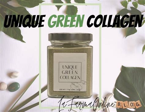 UNIQUE GREEN COLLAGEN: COLÁGENO VERDE DEPURATIVO Y ANTIAGE PARA TOMAR ...