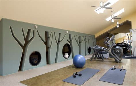 Unique gym design, fun especially if you have children and want to get ...