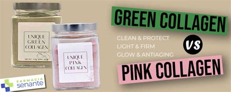 Unique PINK COLLAGEN | Unique GREEN COLLAGEN | Diferencias