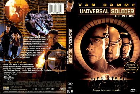 Universal Soldier 2 Movie DVD Scanned Covers 349Universal Soldier 2 ...