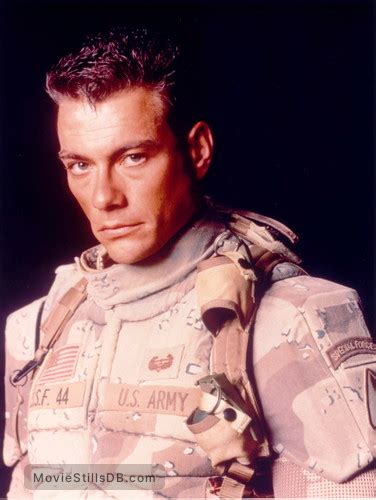 Universal Soldier   Promo shot of Jean Claude Van Damme